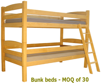 Bunk beds - MOQ of 30